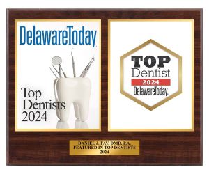 Dr. Daniel Fay Top Dentist Badge