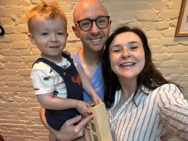 Image of Dr. Moeller with his family
